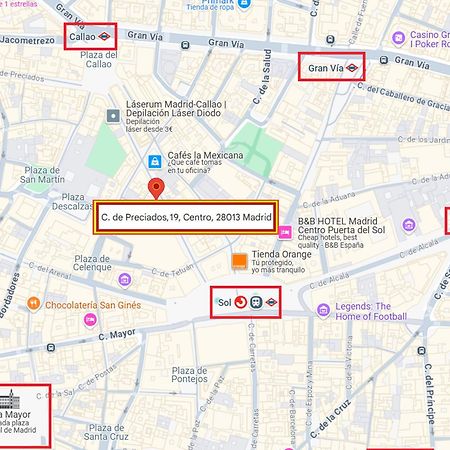 Encantador Apartamento Plaza Del Callao, Mid Term 마드리드 외부 사진
